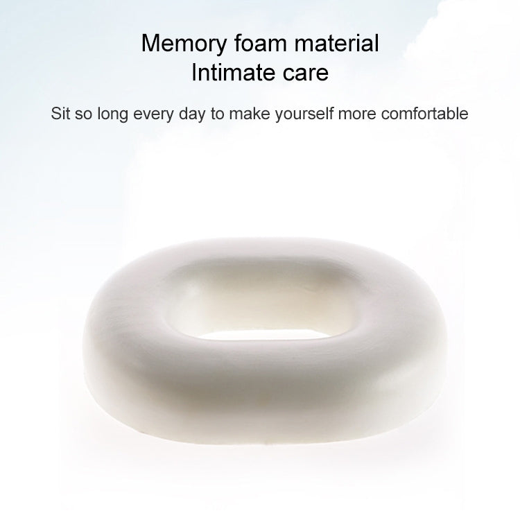 Slow Resilience Memory Foam Office Hip Pad After Hemorrhoids Operation Cushion(Blue) - Cushions & Pillows by PMC TechLife | Online Shopping South Africa | PMC TechLife | Buy Now Pay Later Mobicred
