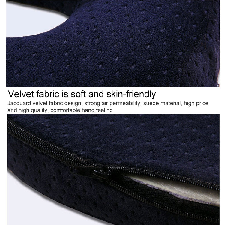 Slow Resilience Memory Foam Office Hip Pad After Hemorrhoids Operation Cushion(Coffee Color) - Cushions & Pillows by PMC TechLife | Online Shopping South Africa | PMC TechLife | Buy Now Pay Later Mobicred