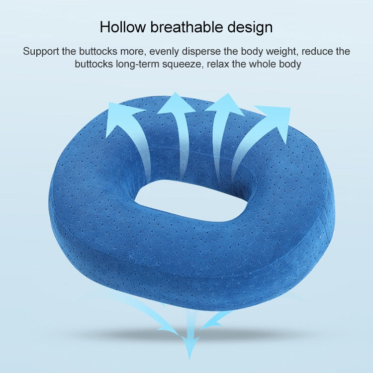 Slow Resilience Memory Foam Office Hip Pad After Hemorrhoids Operation Cushion(Coffee Color) - Cushions & Pillows by PMC TechLife | Online Shopping South Africa | PMC TechLife | Buy Now Pay Later Mobicred