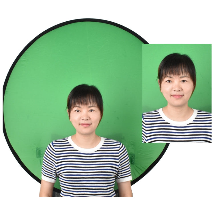 75cm EY-068 Green Background Cloth Folding ID Photo Green Screen Video Backdrop Board For E-Sports Chair - free shipping - PMC Jewellery - Order now!