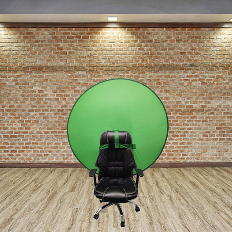75cm EY-068 Green Background Cloth Folding ID Photo Green Screen Video Backdrop Board For E-Sports Chair - free shipping - PMC Jewellery - Order now!
