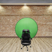 75cm EY-068 Green Background Cloth Folding ID Photo Green Screen Video Backdrop Board For E-Sports Chair