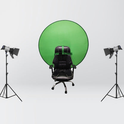 75cm EY-068 Green Background Cloth Folding ID Photo Green Screen Video Backdrop Board For E-Sports Chair - free shipping - PMC Jewellery - Order now!