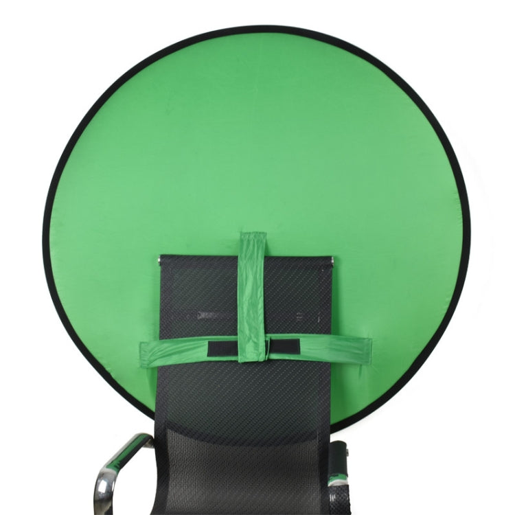 110cm EY-068 Green Background Cloth Folding ID Photo Green Screen Video Backdrop Board For E-Sports Chair - Solid Color by PMC TechLife | Online Shopping South Africa | PMC TechLife | Buy Now Pay Later Mobicred
