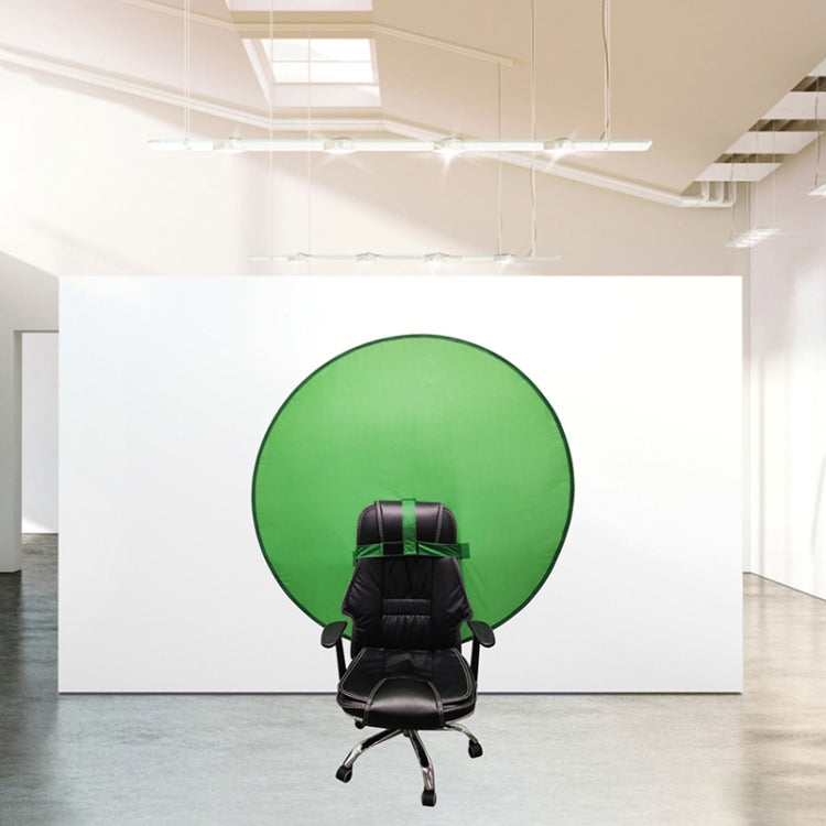 110cm EY-068 Green Background Cloth Folding ID Photo Green Screen Video Backdrop Board For E-Sports Chair - Solid Color by PMC TechLife | Online Shopping South Africa | PMC TechLife | Buy Now Pay Later Mobicred