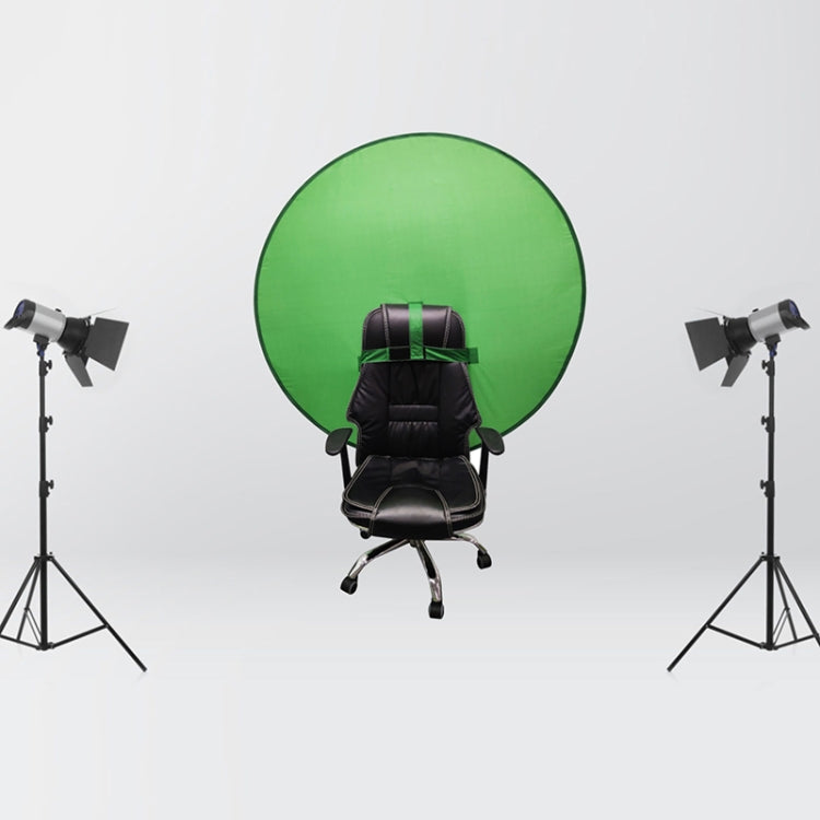 110cm EY-068 Green Background Cloth Folding ID Photo Green Screen Video Backdrop Board For E-Sports Chair - Solid Color by PMC TechLife | Online Shopping South Africa | PMC TechLife | Buy Now Pay Later Mobicred