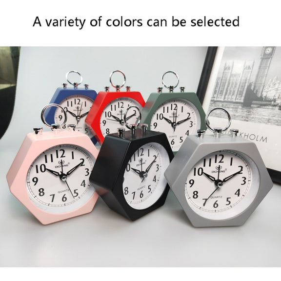 OS005 Students Mute Alarm Clock Children Bedroom Bed Night Light Alarm Clock(Red)