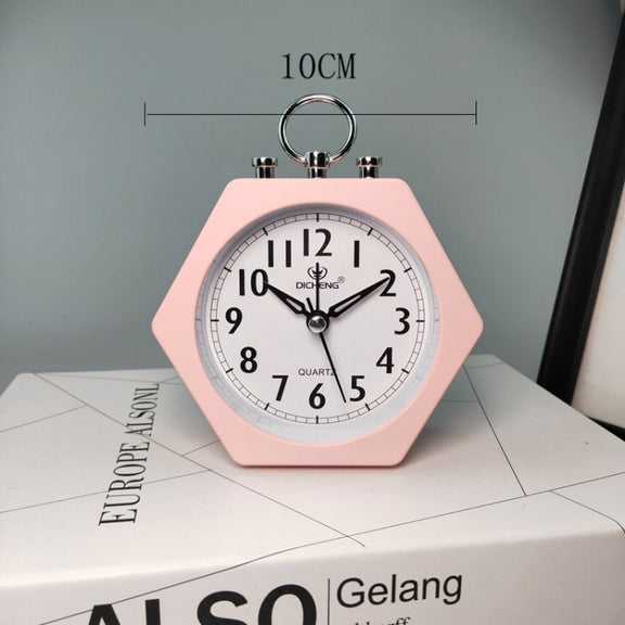OS005 Students Mute Alarm Clock Children Bedroom Bed Night Light Alarm Clock(Red)