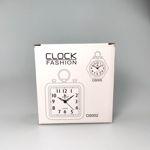 OS005 Students Mute Alarm Clock Children Bedroom Bed Night Light Alarm Clock(Red)