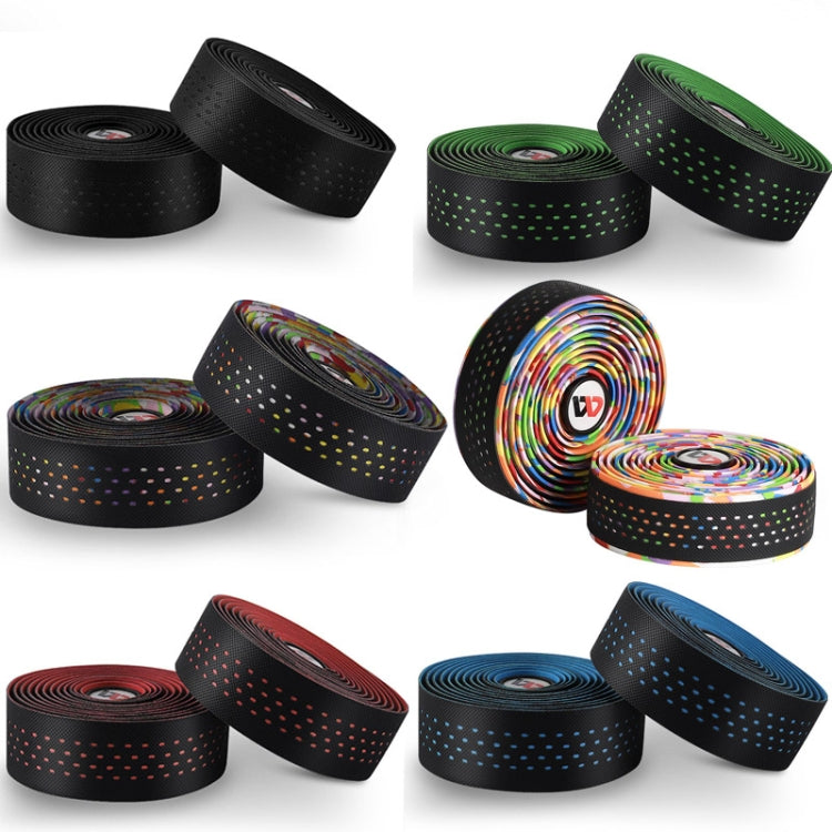 WEST BIKING Bicycle PU Non-Slip Handlebar Strap(Black) - Decorative Accessories by WEST BIKING | Online Shopping South Africa | PMC TechLife | Buy Now Pay Later Mobicred