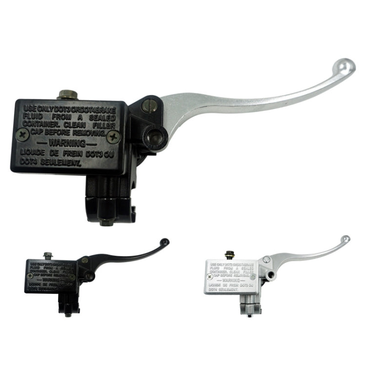 Motorcycle Modification Accessories Pump Assembly Front Hydraulic Brake Oil Pump(White Handle Black Pump) - Motorbike Brakes by PMC Jewellery | Online Shopping South Africa | PMC Jewellery | Buy Now Pay Later Mobicred
