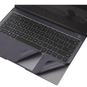 JRC 4 in 1 Computer Upper Cover + Lower Cover + Full Support Sticker + Touch Sticker Film Notebook Shell Protective Film For Huawei Matebook X Pro 2019 / 2020 (Silver)