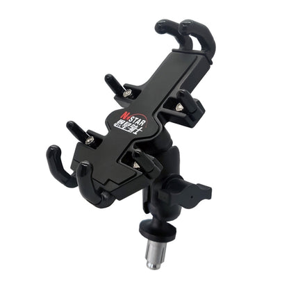 N-STAR NJN001 Motorcycle Bicycle Compatible Mobile Phone Bracket Aluminum Accessories Riding Equipment(With Expansion Head) - free shipping - PMC Jewellery - Order now!
