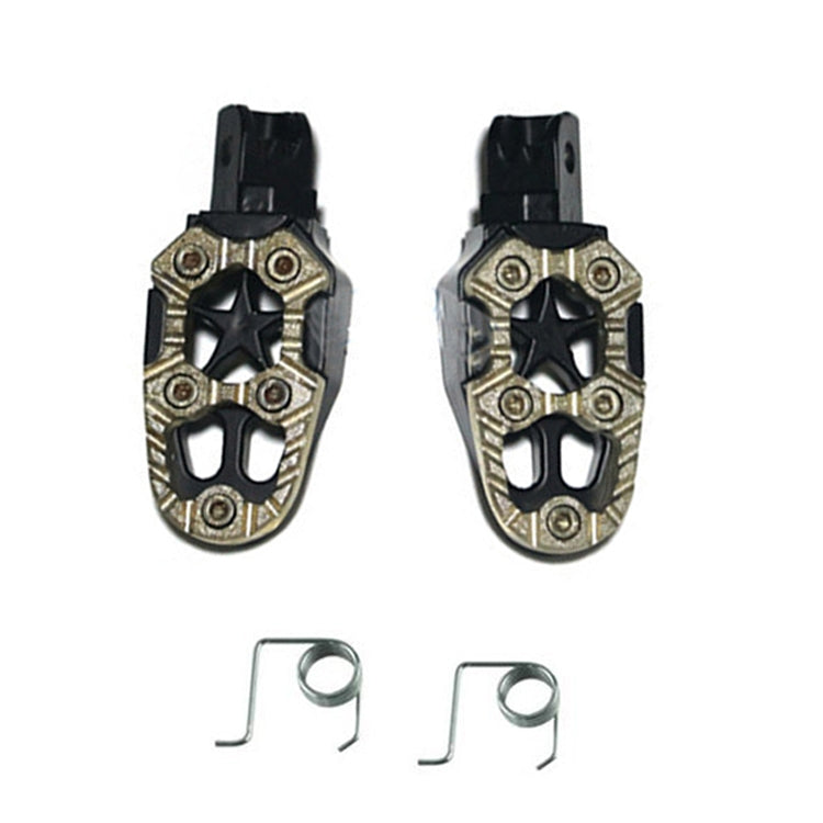 Motorcycle Modified Aluminum Alloy Foot Pedal Accessories(Silver) - Others by PMC Jewellery | Online Shopping South Africa | PMC Jewellery | Buy Now Pay Later Mobicred