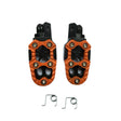 Motorcycle Modified Aluminum Alloy Foot Pedal Accessories(Orange) - Others by PMC Jewellery | Online Shopping South Africa | PMC Jewellery | Buy Now Pay Later Mobicred