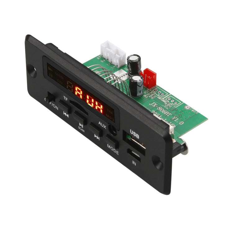 12V Folder Play With Power Amplifier MP3 Decoding Board With Recording Call Loss Motherboard With Bluetooth(Black) - Car MP3 & MP4 & MP5 by PMC Jewellery | Online Shopping South Africa | PMC Jewellery | Buy Now Pay Later Mobicred