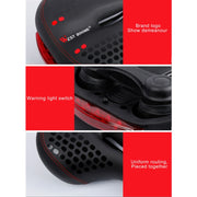 WEST BIKING YP0801083 Bicycle Taillight Thickened Soft And Comfortable Mountain Bike Seat Cushion(Black Blue)