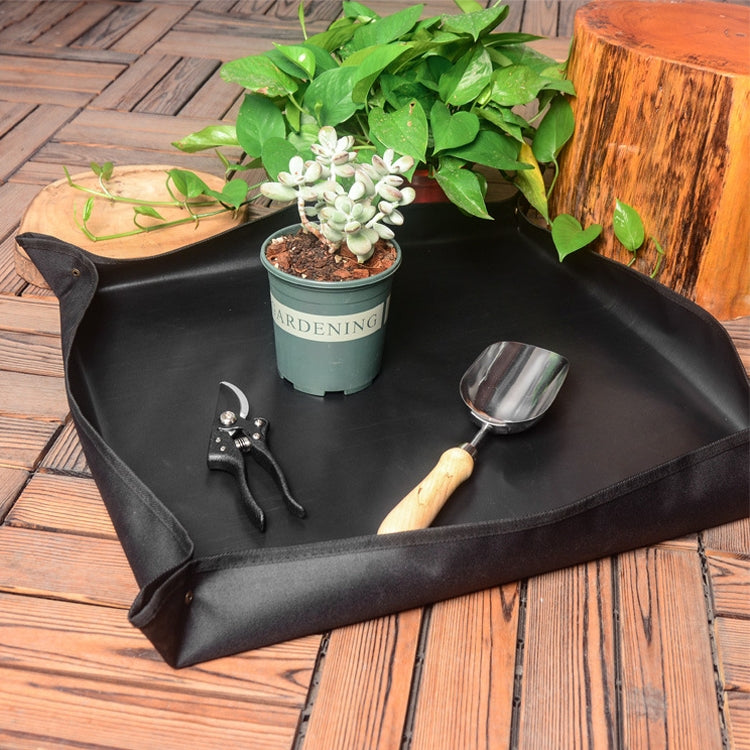 Balcony Green Planting Pot Rolling Basin Mat Home Gardening Seed Planting Water-resistant Flower Pad Replacement Operation Pad(V2.0 Pink)