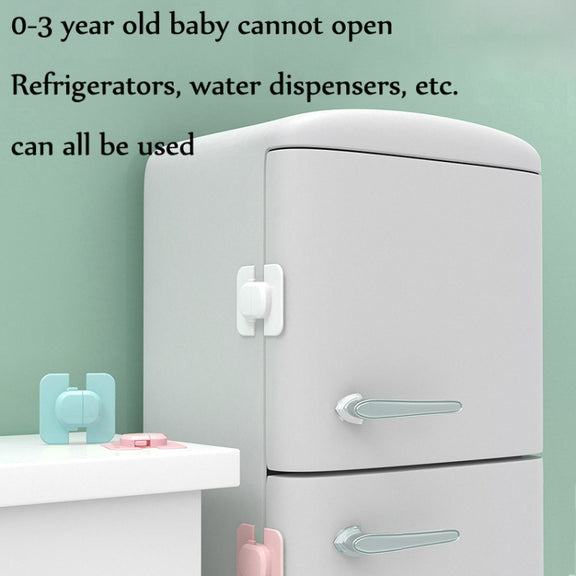 5 PCS Baby Refrigerator Water Dispenser Safety Lock Baby Safety Products(White)