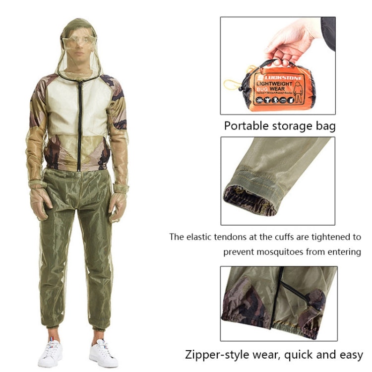 Camping Adventure Anti-Mosquito Bite Suit Summer Outdoor Fishing Breathable Mesh Anti-Mosquito Suit, Specification: Anti-mosquito Pants(L / XL) - Anti-mosquito Clothing by PMC TechLife | Online Shopping South Africa | PMC TechLife | Buy Now Pay Later Mobicred