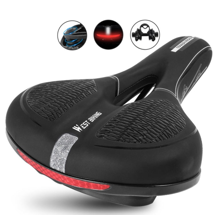 WESTBIKING Mountain Road  Bike Reflective Seat Cushion Soft Comfortable Seat Equipment Accessories, Colour: Casual - Bicycle Saddle by WESTBIKING | Online Shopping South Africa | PMC Jewellery | Buy Now Pay Later Mobicred
