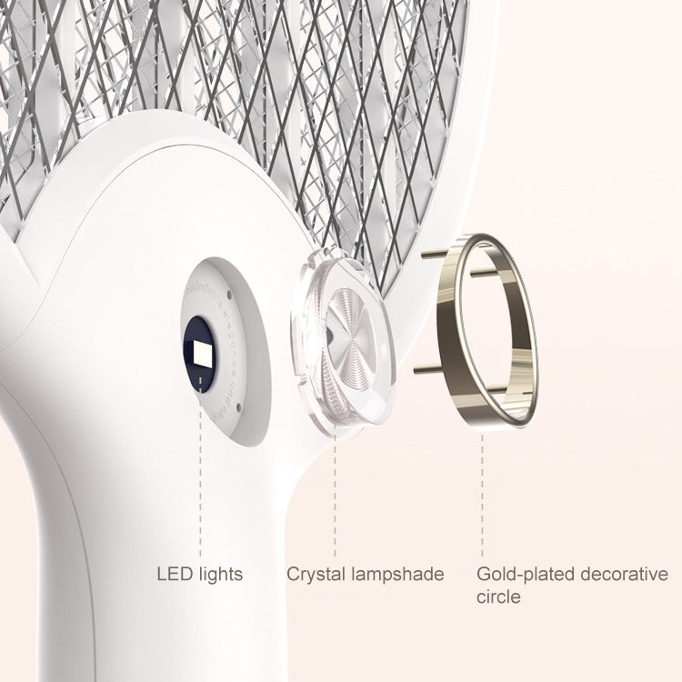 LED Mosquito Swatter USB Mosquito Killer, Colour: White (Without Base) - Fly Swatter by PMC TechLife | Online Shopping South Africa | PMC TechLife | Buy Now Pay Later Mobicred