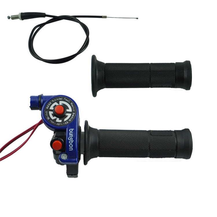 Bungbon KDJ-001 Motorcycle Modification Accessories Off-Road Vehicle Accelerator Handlebar Cover(Blue) - free shipping - PMC TechLife - Order now!