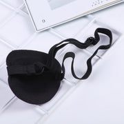 2pcs One-Eyed Dragon Pirate Makeup Eye Mask Children Groove Amblyopia Strabismus Full Cover Single Eye Mask(Rose Red)