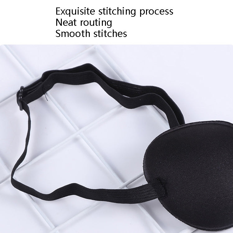 2pcs One-Eyed Dragon Pirate Makeup Eye Mask Children Groove Amblyopia Strabismus Full Cover Single Eye Mask(Leopard) - free shipping - PMC TechLife - Order now!