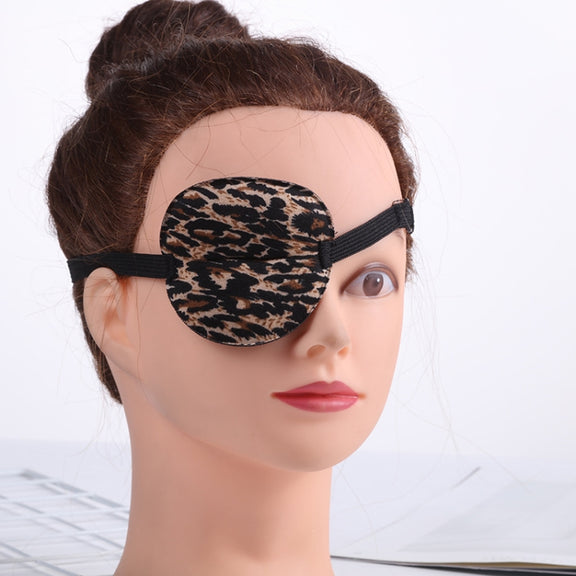 2pcs One-Eyed Dragon Pirate Makeup Eye Mask Children Groove Amblyopia Strabismus Full Cover Single Eye Mask(Rose Red)