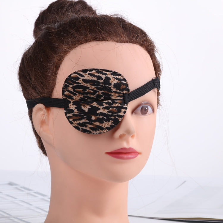 2pcs One-Eyed Dragon Pirate Makeup Eye Mask Children Groove Amblyopia Strabismus Full Cover Single Eye Mask(Rose Red)