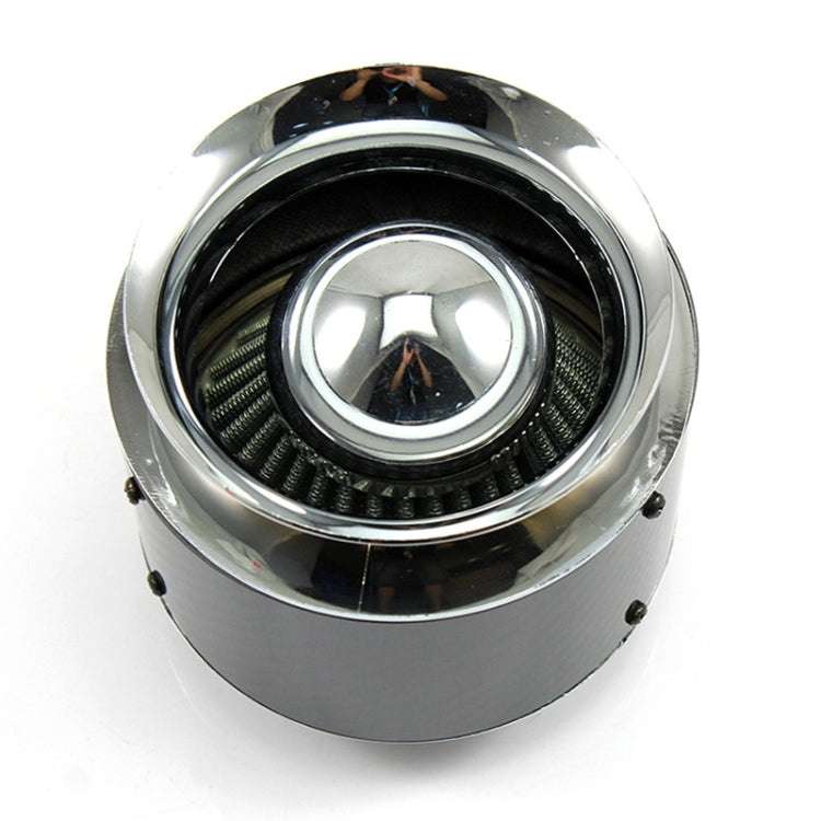 013 Car Universal Modified High Flow Carbon Fiber Mushroom Head Style Air Filter, Specification: Medium 76mm Inner Diameter - free shipping - PMC TechLife - Order now!