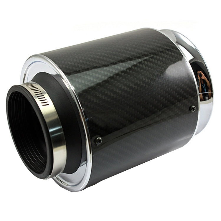 013 Car Universal Modified High Flow Carbon Fiber Mushroom Head Style Air Filter, Specification: Medium 76mm Inner Diameter - free shipping - PMC TechLife - Order now!