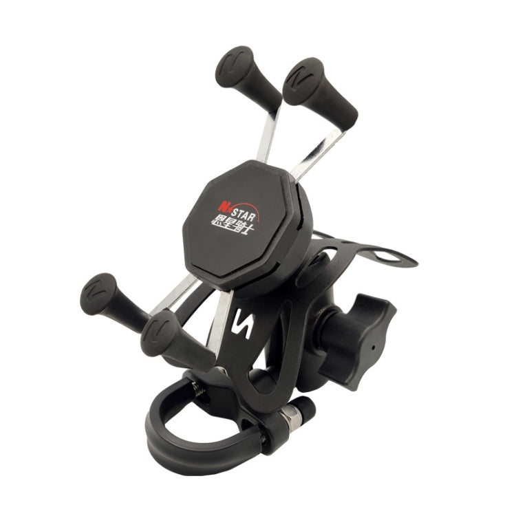 N-STAR N002 Motorcycle Bicycle Mobile Phone Bracket Riding Equipment(Small T Head) - Holders by N-STAR | Online Shopping South Africa | PMC TechLife | Buy Now Pay Later Mobicred