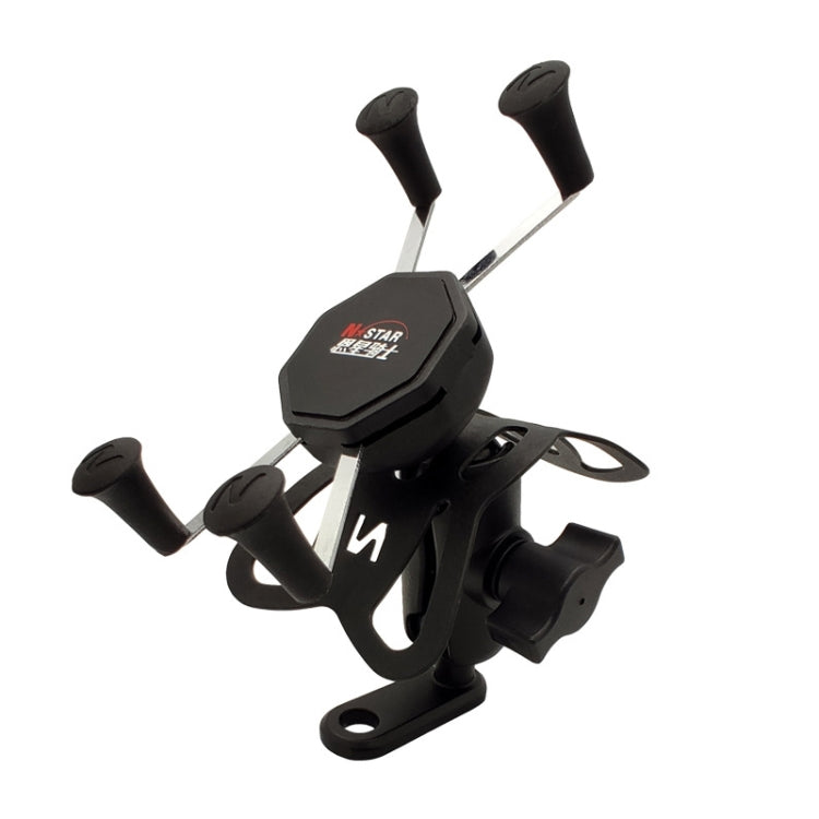 N-STAR N002 Motorcycle Bicycle Mobile Phone Bracket Riding Equipment(Small L Head) - free shipping - PMC Jewellery - Order now!