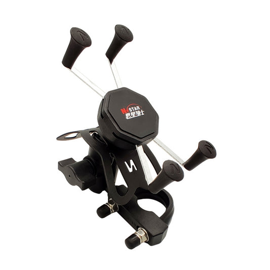 N-STAR N002 Motorcycle Bicycle Mobile Phone Bracket Riding Equipment(Large Long Ball Head) - free shipping - PMC Jewellery - Order now!