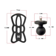 N-STAR N002 Motorcycle Bicycle Mobile Phone Bracket Riding Equipment(Small Long Ball Head)