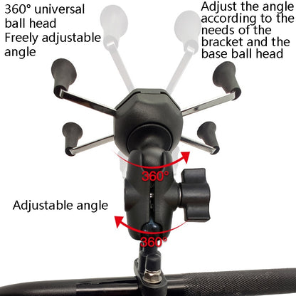 N-STAR N002 Motorcycle Bicycle Mobile Phone Bracket Riding Equipment(Small L Head) - free shipping - PMC Jewellery - Order now!