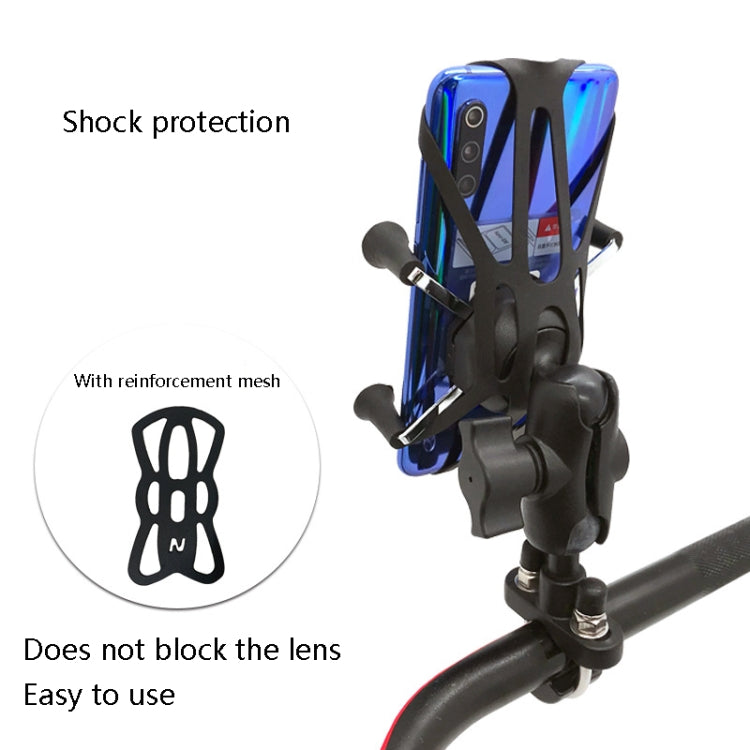 N-STAR N002 Motorcycle Bicycle Mobile Phone Bracket Riding Equipment(Small L Head) - free shipping - PMC TechLife - Order now!