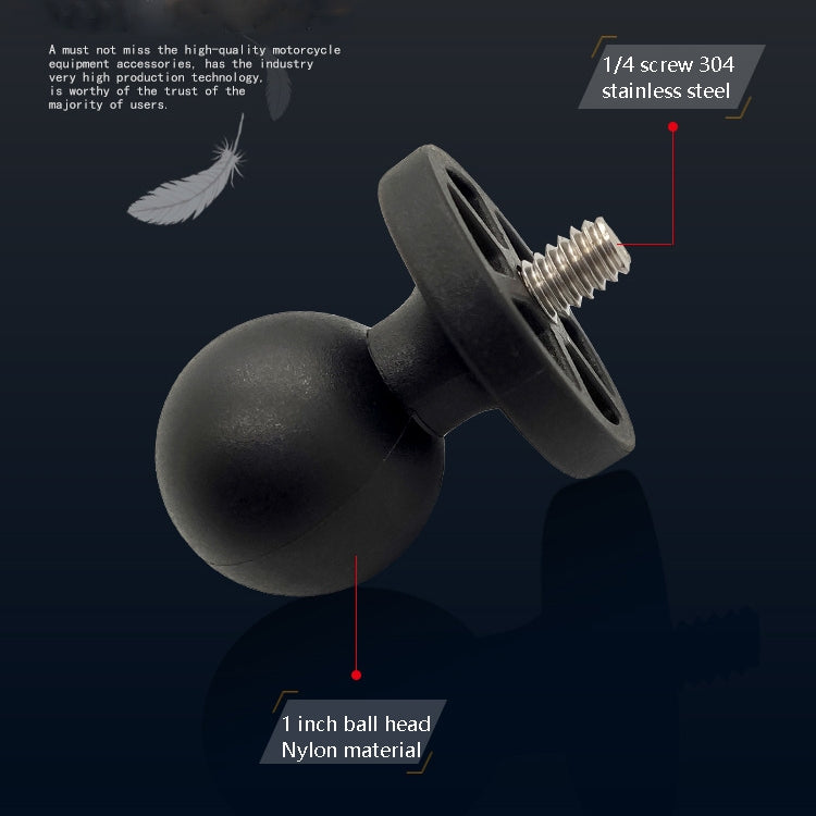 N-STAR N002 Motorcycle Bicycle Mobile Phone Bracket Riding Equipment(Small Tilted Head) - Holders by N-STAR | Online Shopping South Africa | PMC TechLife | Buy Now Pay Later Mobicred