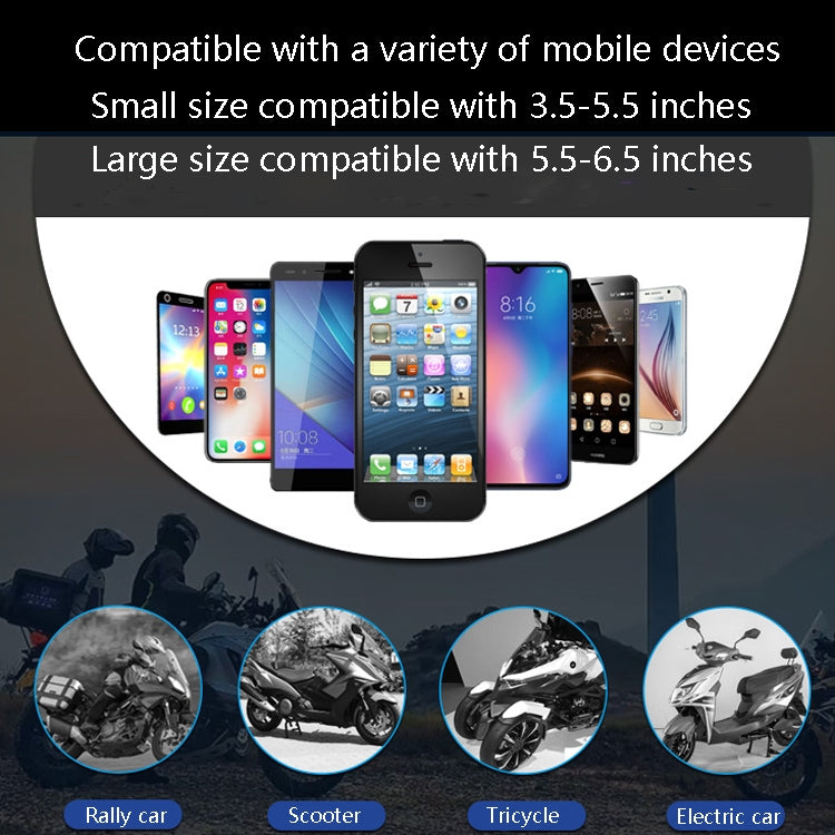 N-STAR N002 Motorcycle Bicycle Mobile Phone Bracket Riding Equipment(Small T Head) - Holders by N-STAR | Online Shopping South Africa | PMC TechLife | Buy Now Pay Later Mobicred