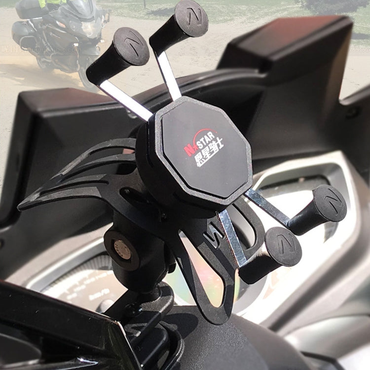 N-STAR N002 Motorcycle Bicycle Mobile Phone Bracket Riding Equipment(Large L Head) - Holders by N-STAR | Online Shopping South Africa | PMC TechLife | Buy Now Pay Later Mobicred