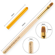 Nail Art Pen Nail Round Head Phototherapy Pen Painted Pen Brush Beauty Brush(Number 6)