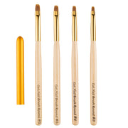Nail Art Pen Nail Round Head Phototherapy Pen Painted Pen Brush Beauty Brush(Number 4)