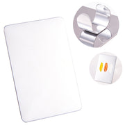 Beauty Makeup Stainless Steel Ring Palette Painted Palette Nail Set, Specification: Large Square