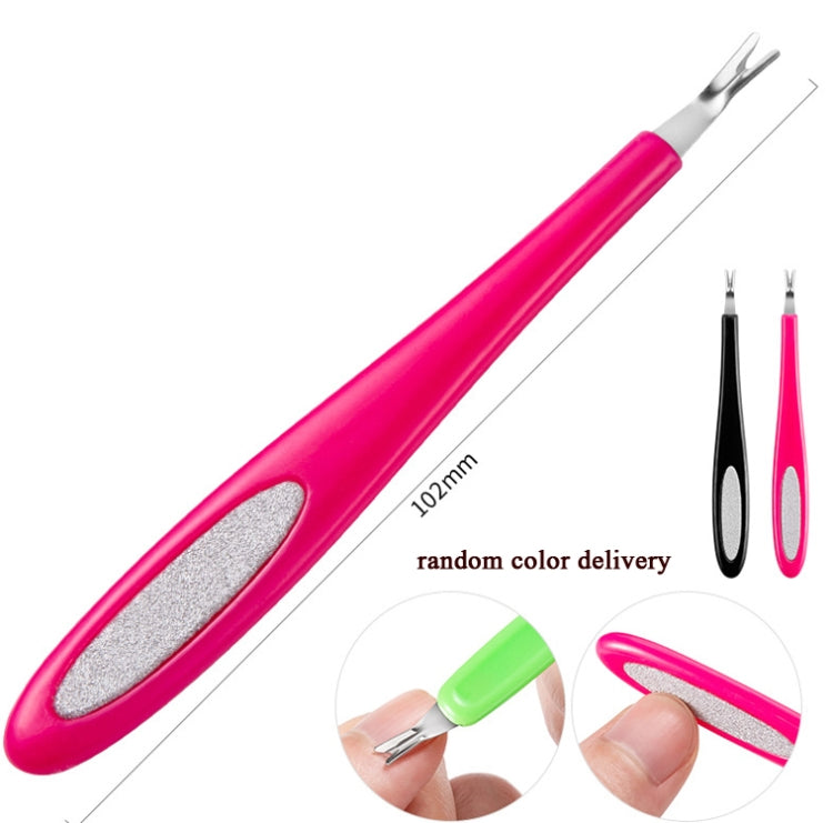 Manicure Tool  Set Fingernails Word Cut Set, Specification: Transparent French Large Set - free shipping - PMC Jewellery - Order now!