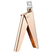 Nail Word Cut French U-Shaped Cut Fake Nail Cut Stainless Steel Nail Knife, Color Classification: Golden - Nail Clipper by PMC Jewellery | Online Shopping South Africa | PMC Jewellery | Buy Now Pay Later Mobicred