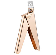 Nail Word Cut French U-Shaped Cut Fake Nail Cut Stainless Steel Nail Knife, Color Classification: Golden