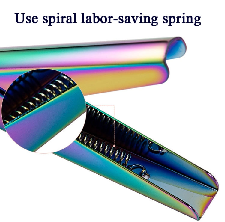 Nail Word Cut French U-Shaped Cut Fake Nail Cut Stainless Steel Nail Knife, Color Classification: Electrophoretic Black