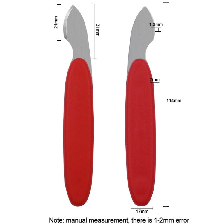 10 PCS Watch Repair Tools Working Table Cover Tools(Red)